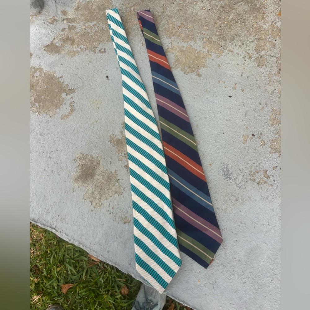 2 Vintage Ties Bachrach and Fashion Neckwear